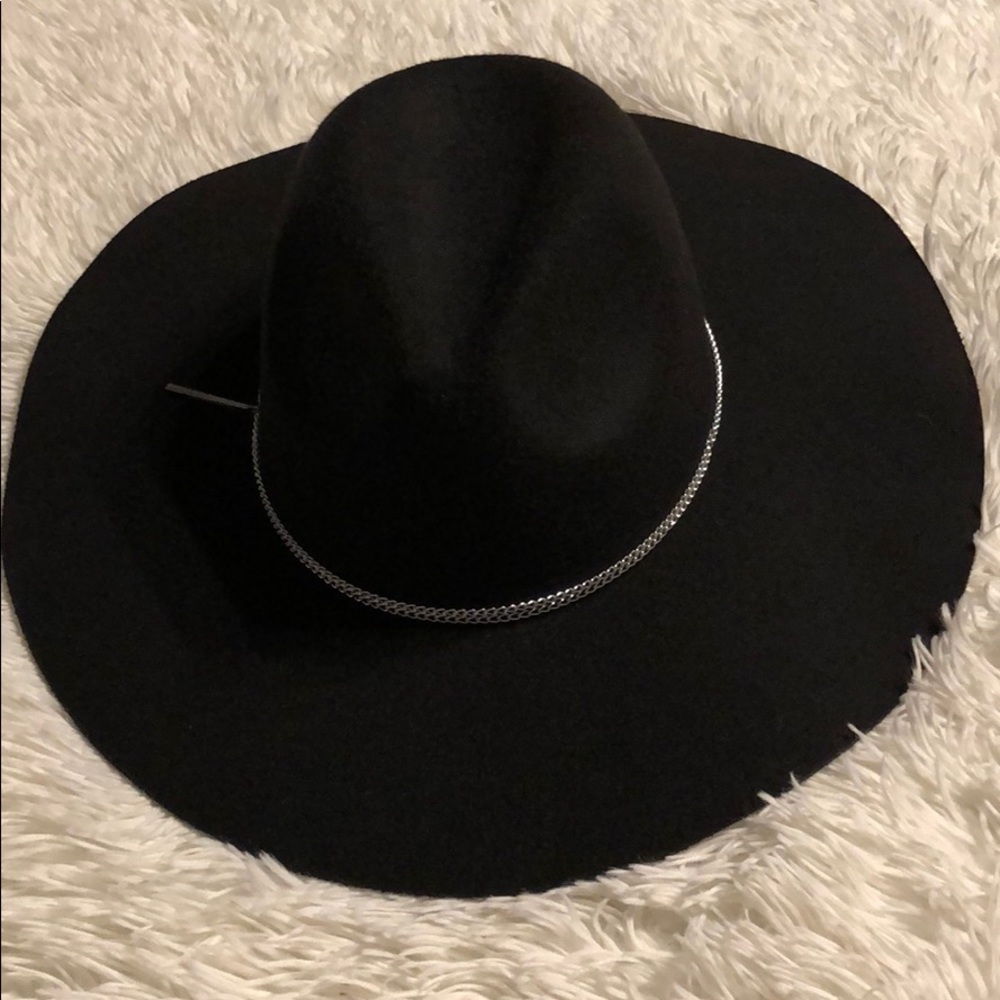 Abercrombie & Fitch black felt hat